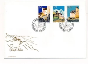 D146317 Buildings Architecture FDC Liechtenstein - Picture 1 of 1