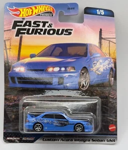 Hot Wheels Fast & Furious Custom Acura Integra Sedan GSR New - Picture 1 of 2