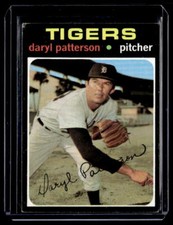 1971 Topps #481 Daryl Patterson Detroit Tigers  EX Baseball Card *A487