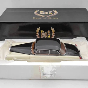 BOS 1/18 Mercedes-Benz 300B Pininfarina Negro BOS124 Resina Modelo Limited 1955 - Imagen 1 de 7