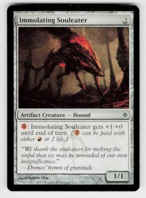 New Phyrexia #140 Insatiable Souleater - Image 1 of 2