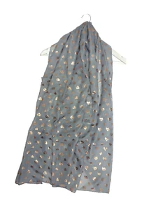 Sciarpa donna oro rosa schizzato cuore foil scialle donna regalo San Valentino 3791 - Foto 1 di 1
