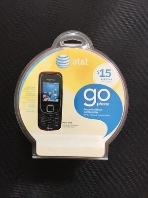 *SEALED* Nokia 2320 Cell Phone Black GSM Cellular ATT Classic go Unlocked - Image 1 of 3