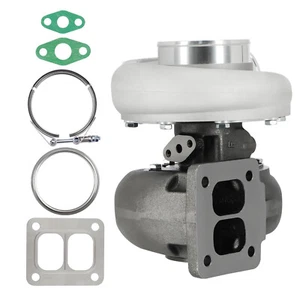 T4 Turbo Turbo Charger GT45 V-Band Com. A/R .66 A/R 1.05 Oil Cooled For 4-6L - Picture 1 of 12