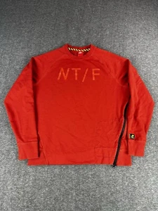 Nike Sweatshirt Herren XL Rot NT/F Track and Field Crewneck Performance Baumwolle - Bild 1 von 9