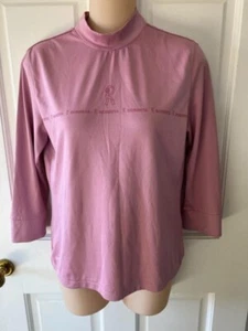 Top Roberta di Camerino Italia rosa tinta unita elasticizzato 44 - Foto 1 di 5