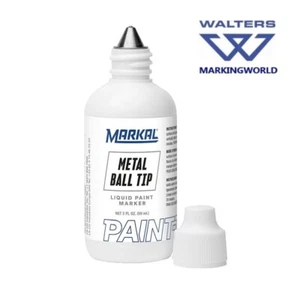 Marcador de pintura de punta de bola de metal Paint-Riter | Botella exprimida | Marcas de metal, acero - Imagen 1 de 8