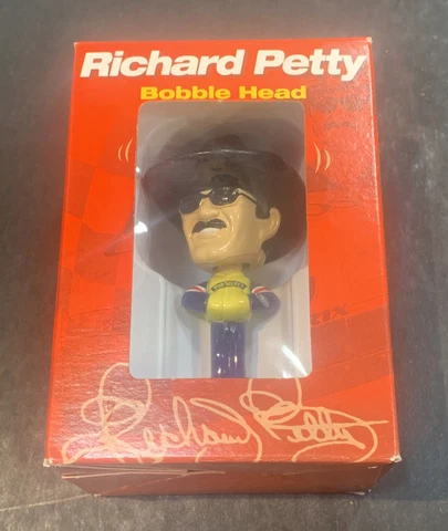 Richard Petty Bobble Head Pop-Secret Popcorn Advertising Collectible New In Box Cover