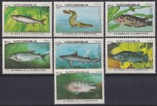 F-EX30661 NICARAGUA MNH 1987 SEA MARINE WILDLIFE PECES FISH FOOD DAY.