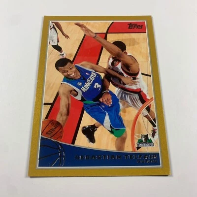 2009-10 Topps Sebastian Telfair Gold /2009 #170 - Image 1 of 2