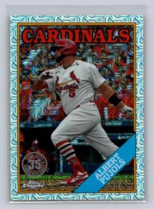 2023 Topps #2T88C-76 Albert Pujols - 1988 Topps béisbol cromado-Cardinals - Imagen 1 de 2