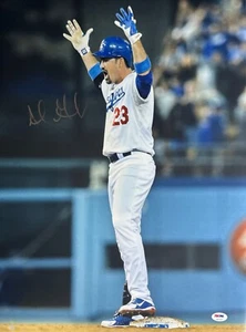 Adrian Gonzalez Signed 16x20 Los Angeles Dodgers Photo PSA 6A53957 - Picture 1 of 2