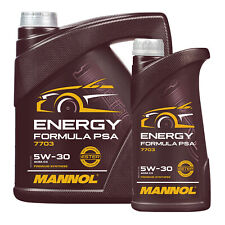 Produktbild - MANNOL 7703 Energy Formula PSA SAE 5W-30 Motoröl PSA B71 2290, 5 Liter