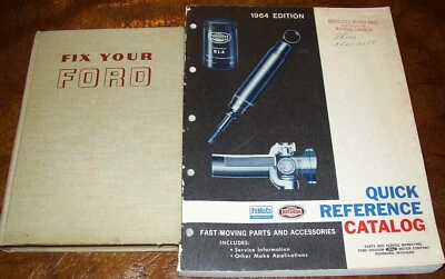 1958 1959 1960 1961 1962 1963 1964 FORD PARTS & Repair Falcon Galaxie Fairlane - Image 1 of 4
