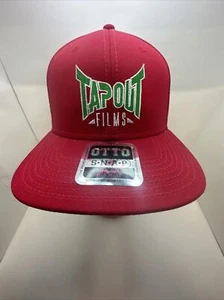TAPOUT Films Red & Green EMBROIDERED design Snap Back. - Picture 1 of 8