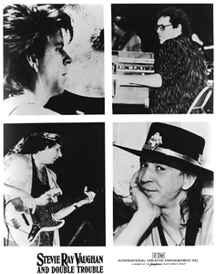 STEVIE RAY VAUGHAN AND DOUBLE TROUBLE 8X10 Photo Print - Picture 1 of 1