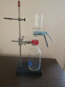 57 mm Mikrofiltrationsbaugruppe mit gefrittenem Glasträger, GL 45 Flasche - Bild 1 von 2