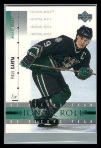 2001 Upper Deck Honor Roll #43 Paul Kariya