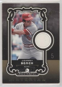 2007 SP Legendary Cuts Masterful Material Johnny Bench #MM-JB HOF