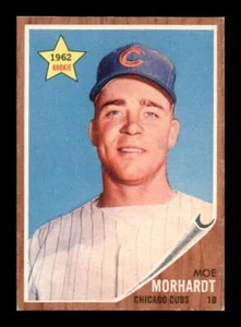 1962 Topps #309 Moe Morhardt RC EXMT/EXMT+ X3394427 - Picture 1 of 3