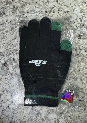 NFL New York Jets Unisex Cell Phone Gloves With Texting Tips - Pepsi Promo - NEW Cover