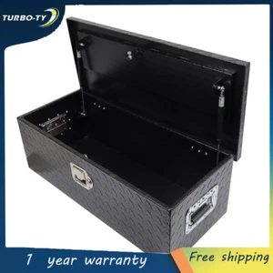 30"x13"x10" Aluminum Trailer Tool Box Utility Tool Box for Pick Up Truck RV ATV - Picture 1 of 15