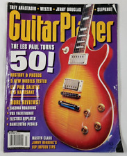 Guitar Player July 2002 Les Paul turns 50 Anastasio Weezer Douglas Slipknot