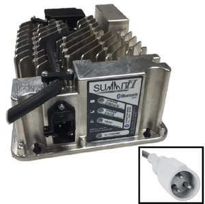 Lester Summit Series II Battery Charger with 3-Pin Plug for Club Car Golf Cart - Picture 1 of 1