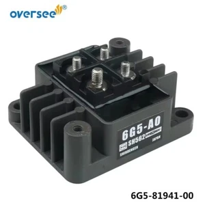 Conjunto regulador rectificador para Yamaha 75 HP a 200HP 225HP 1986-UP 6G5-81960-A0 - Imagen 1 de 5