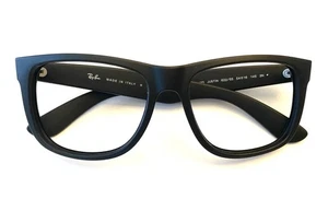 Occhiali da vista Ray Ban RB4165 Justin 622/55 nero opaco 54-16-145 - Foto 1 di 3