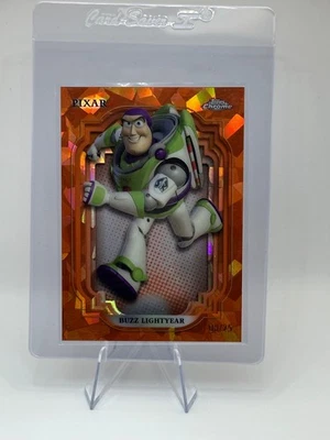 2024 Topps Chrome Disney Sapphire #64 Buzz Lightyear Orange /25 - Image 1 of 2