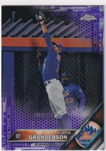 2016 Topps Chrome Curtis Granderson #31 Purple Refractors /275 - Picture 1 of 2