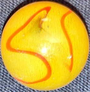 D.A.S. WILDFIRE Run Starter Pferdehaar Fadenwirbel Ultra Rare M- Marble 0,7" - Bild 1 von 2