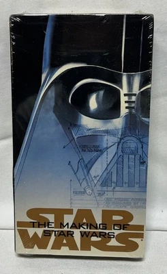 🚀 The Making of Star Wars FACTORY SEALED VHS 1995 Lucas film Vintage NEW PROMO - Image 1 of 4