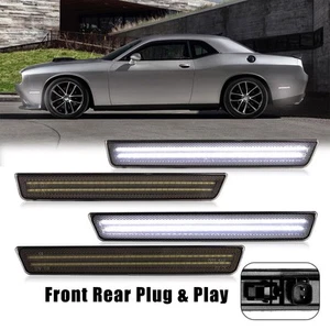 Kit de luces LED blancas delanteras y traseras para Dodge Challenger 2015-2023 ahumadas - Imagen 1 de 8