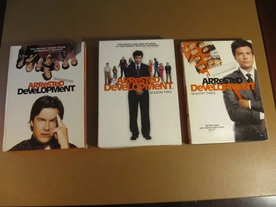 Arrested Development Seasons 1‑3 DVD Set Jason Bateman Comedy Region 1 UsedOwn t - Image 1 of 3