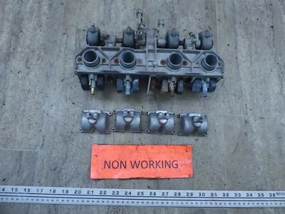 1980 Kawasaki KZ550 LTD K732) TK carburetors carbs set for parts - Image 1 of 4
