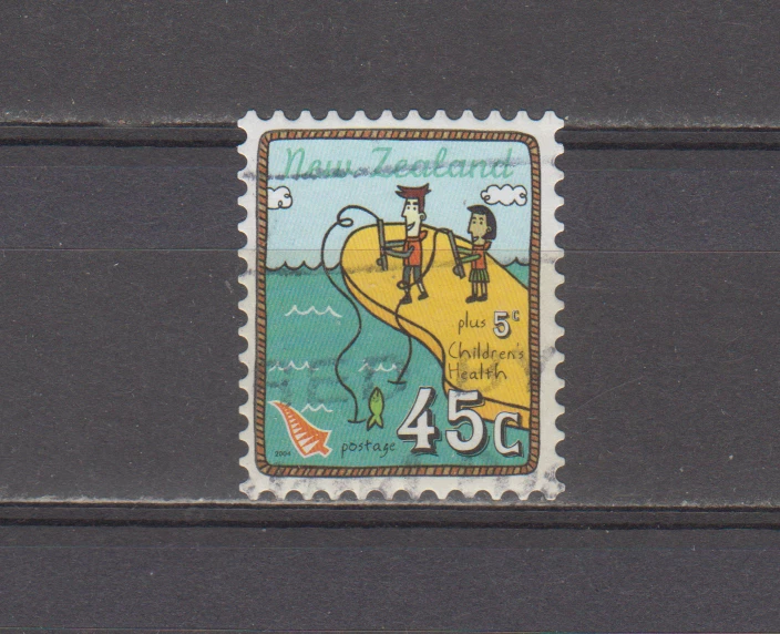 NEW ZEALAND :  2004 - USED  - SCOTT #  B180  SEMI-POSTAL - Image 1 of 1