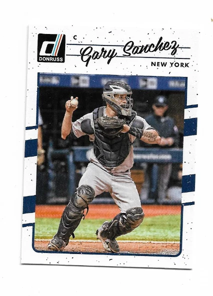 Gary Sanchez 2017 Donruss #126 Yankees  Combined Shipping - Image 1 of 1