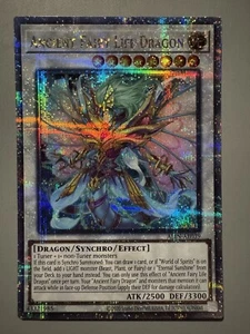YUGIOH ANCIENT FAIRY LIFE DRAGON ASIA ENGLISH EDITION ALIN-AE039 25TH FOIL QCSR - Picture 1 of 3