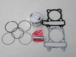 PISTON W/ RINGS ASSEMBLY ROKETA, BMS, KAZUMA, REDCAT, BAJA COOLSTER 150CC ATV - Foto 1 di 6