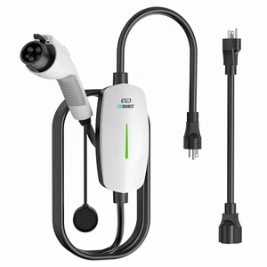 Level 1 LEVEL2 EV Charger 16A Amp 110V-240V 25ft Portable Electric Vehicle Ch... - Picture 1 of 9