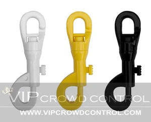 PLASTIC SNAP, SPRING LOADED SNAP, VIP CROWD CONTROL - Picture 1 of 4