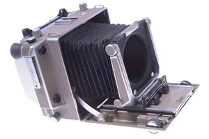 ✅ LINHOF SUPER TECHNIKA IV 4x5 CAMERA *PARTS/REPAIR* VIEWING HOOD & GROUND GLASS - Picture 1 of 10