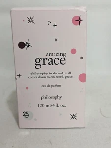 Philosophy 4 oz. Limited Edition 25th Anniversary Amazing Grace Perfume  - Picture 1 of 2