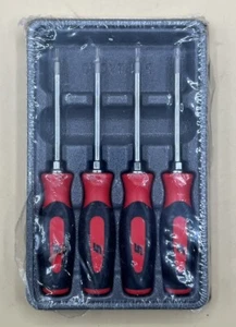 NEW SNAP-ON™ SGTX40BR 4 PIECE RED SOFT GRIP MINI TORX SCREWDRIVER SE (MVP029850) - Picture 1 of 3