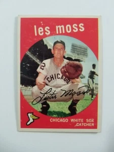 Tarjeta de béisbol Les Moss 1959 Topps #453 Chicago White Sox - Imagen 1 de 2