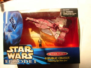 Star Wars Action Fleet Republic Cruiser Galoob TPM 1999 E 1 ship 323 - Picture 1 of 3