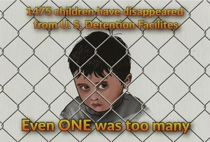 Postcard Wendy Sheridan Immigration/Refugee Rights US Border MINT Unused - Picture 1 of 1