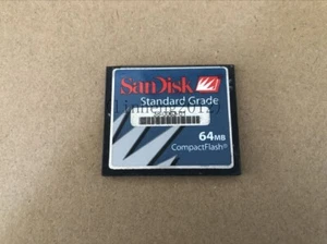 64MB  Sandisk  Standard Grade Compact Flash Card  64MB CF Memory card  SDCFB - Picture 1 of 2